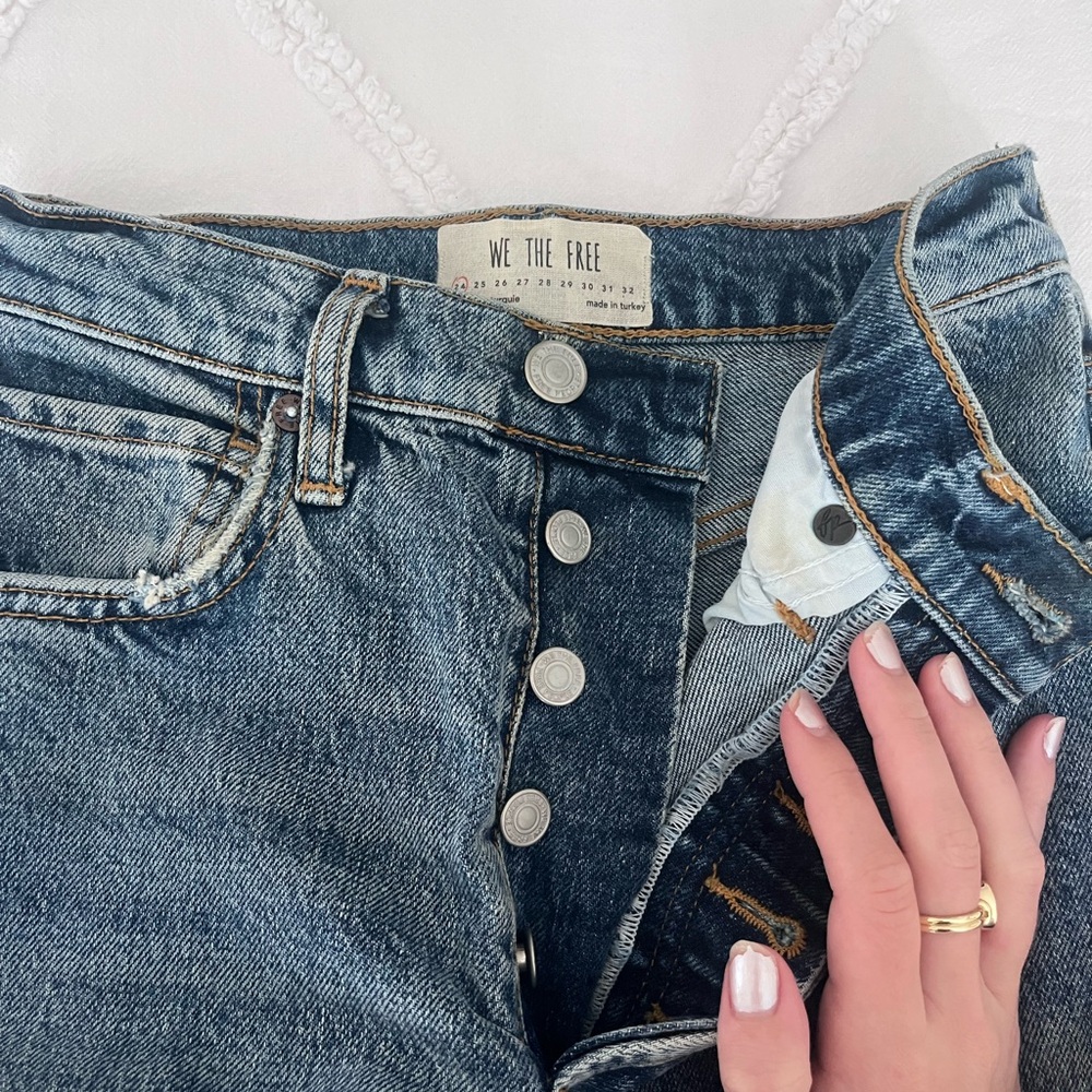 We The Free High Rise Denim Jeans